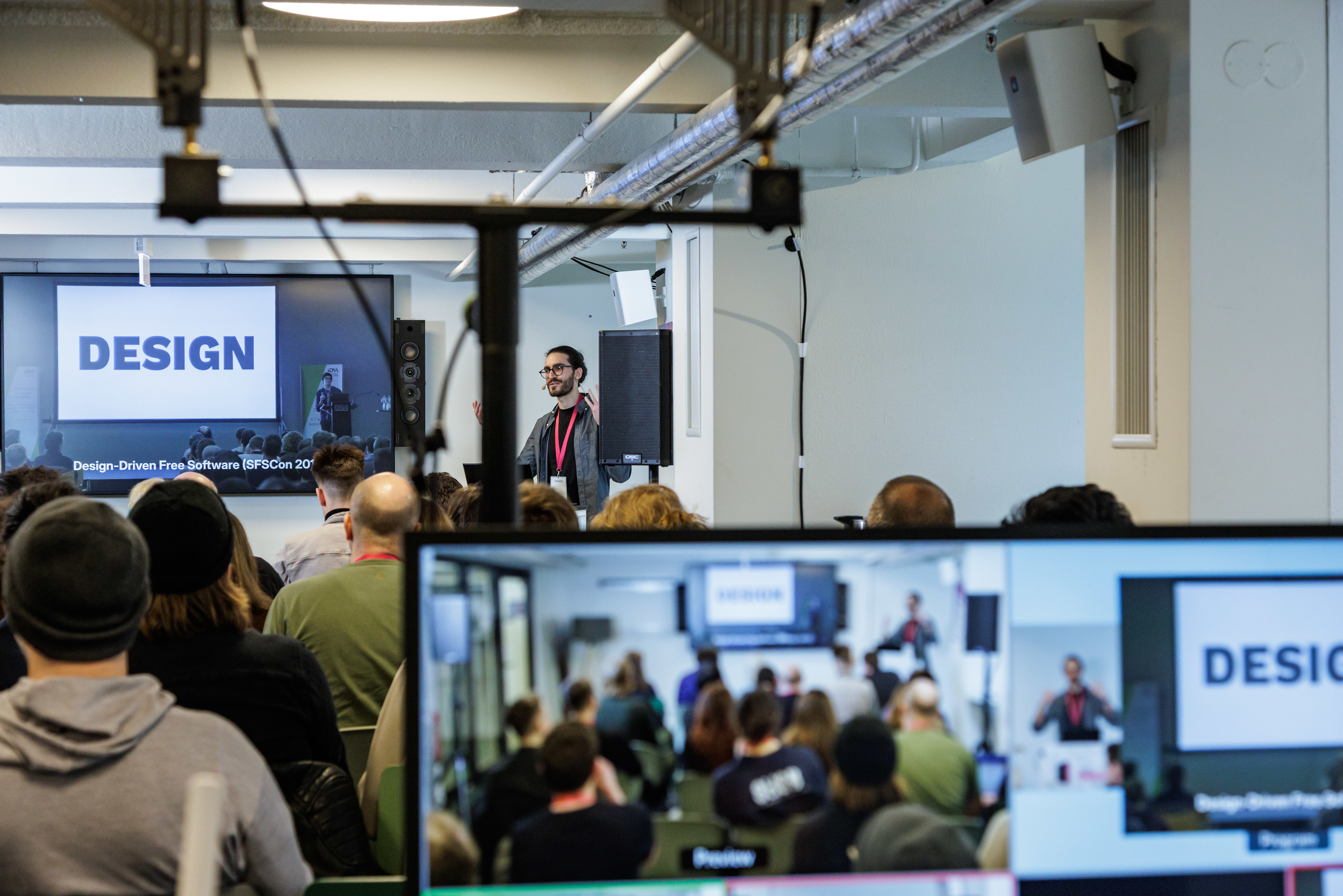 a speaker and the tech behind the speaker